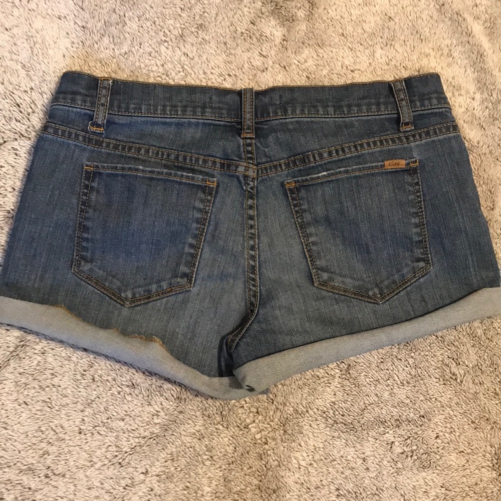 Else Mid Rise Denim Shorts Size 27 - Picture 6 of 7